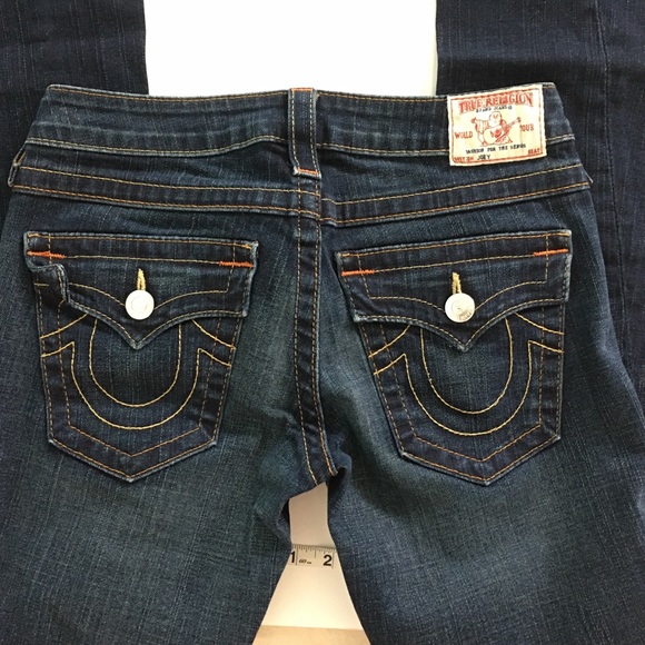 True Religion Denim - Women’s True Religion Flare Joey Jeans Size 27